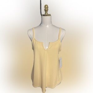 Athleta Women’s Sleep Cami – Yellow, Size Medium NWT